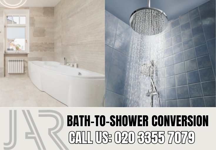 Bath to Shower Conversion by Stjohnswood Bathroom Fitters