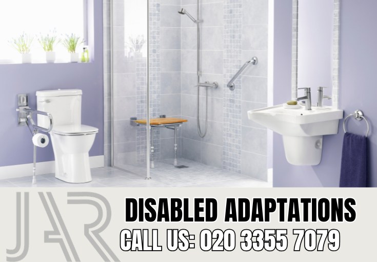 Disabled Bathroom Adaptations by Stjohnswood Bathroom Fitters