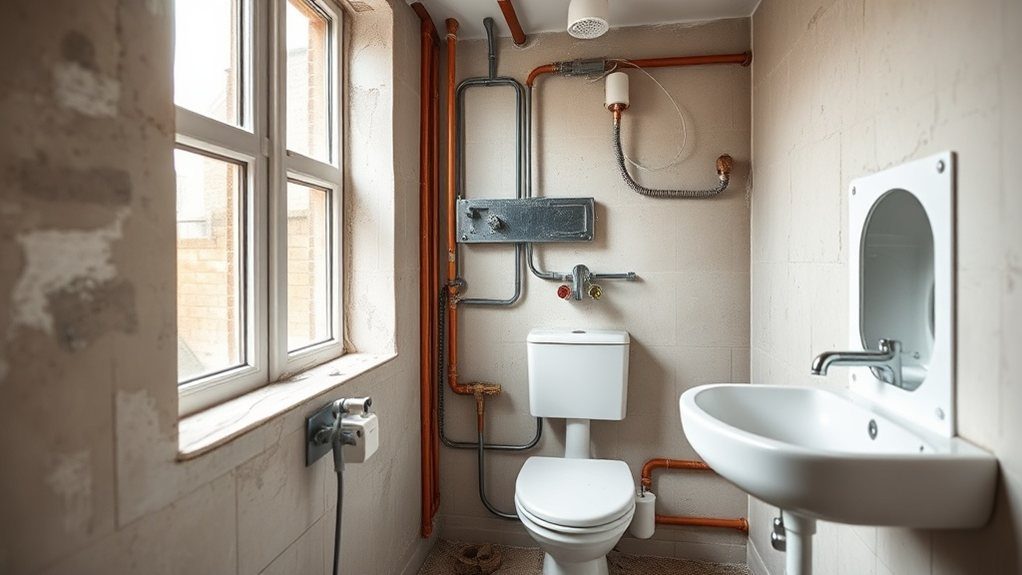 Bathroom Plumbing and Electrics in St John's Wood